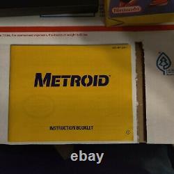 Metroid Cib Complet Bon État (nintendo Entertainment System, 1988)