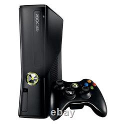 Microsoft Xbox 360 Slim 250 Go Console Noire Bon État