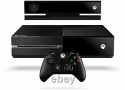 Microsoft Xbox One Avec Kinect Console Noire 500 Go Bon État