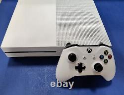 Microsoft Xbox One S 1 To Console Blanche Très Bon État