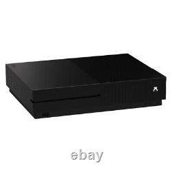 Microsoft Xbox One S 500gb Console De Jeu À La Maison Noir Très Bon État