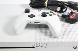 Microsoft Xbox One S 500go Console Blanche Bon Etat, Fonctionne Parfaitement