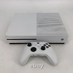 Microsoft Xbox One S Blanc 1tb Bon État Avec Contrôleur