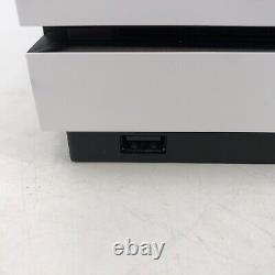 Microsoft Xbox One S Blanc 1tb Bon État Avec Contrôleur Et Câble Hdmi/power