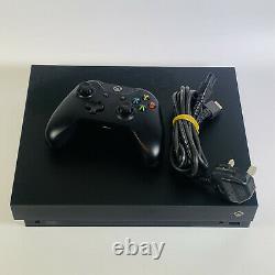 Microsoft Xbox One X 1to Console Noire Bonne Condition Grade B