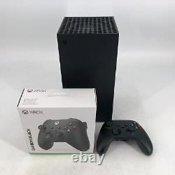 Microsoft Xbox Series X Black 1tb Bon État Avec 2 Contrôleurs