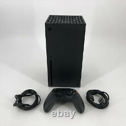 Microsoft Xbox Series X Black 1tb Très Bon État Avec Contrôleur + Câbles