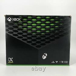 Microsoft Xbox Series X Black 1tb Très Bon État Avec Contrôleur/câbles + Boîte