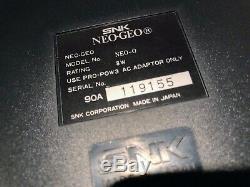 Neo Geo Aes Snk Console Très Bon État Matching Série 3-5 Mère