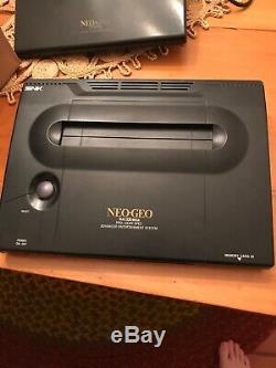 Neo Geo Aes Système Américain Rare En Très Bon État Et Complet