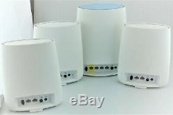 Netgear Orbi Rbk44-100nas Whole Home Wifi Système 4 Pack Bonne Forme