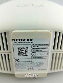 Netgear Rbk53-100nas Orbi Ac3000 Tri-bande Wifi System 3 Pack Bonne Forme
