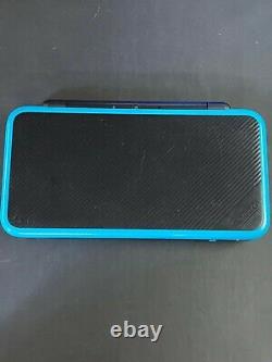 Nintendo 2ds XL Handheld System Noir & Turquoise Bon État -read
