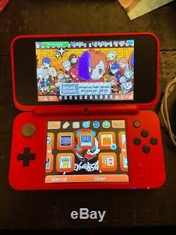 Nintendo 2ds XL Pokeball Pokemon Édition Rouge Blanc (très Bon État) Testé