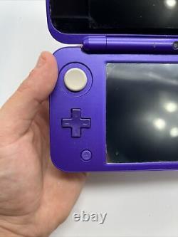 Nintendo 2ds XL Purple Bon État Avec Jeu, Chargeur, Stylus Incl! Lire
