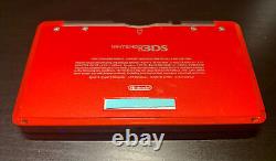 Nintendo 3ds Console Rouge Bon État États-unis -console Seulement Pas D'accessoires
