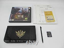 Nintendo 3ds LL Monster Hunter 4 Special Pack Black Japan (bon État!)
