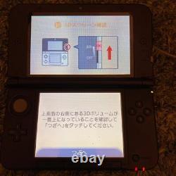 Nintendo 3ds LL XL Console Noire Version Japonaise Bon État