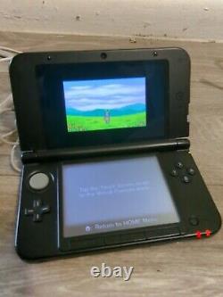 Nintendo 3ds XL Avec Chargeur Red USA Spr 001 Bon État Avec2 Zelda Préinstallé
