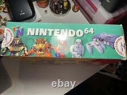 Nintendo 64 Console Livré Complet Très Bon État