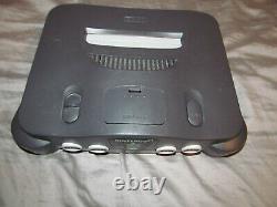 Nintendo 64 N64 Console System Bundle Avec 4 Contrôleurs Et Jeux Bonne Forme Lire