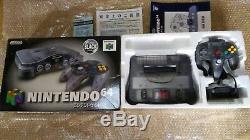 Nintendo 64 N64 Système Console Black Clear Limitée Japon Bon État