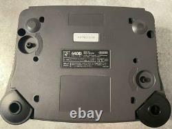 Nintendo 64dd Disk Drive Console System Très Bon État Depuis Japan F/s Utilisé