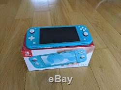 Nintendo Console Switch Lite Turquoise (très Bon État)