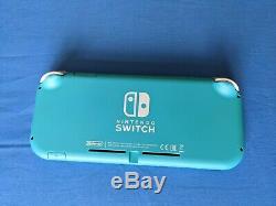 Nintendo Console Switch Lite Turquoise (très Bon État)