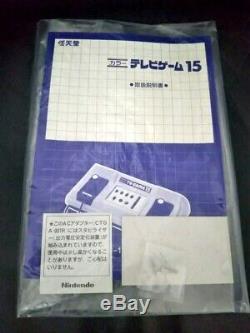 Nintendo Ctg-15v Tv-jeu 15 Console Withbox Japon Très Bon État Fonctionne Bien