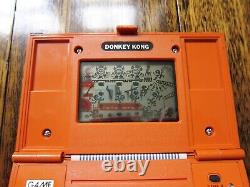 Nintendo Donkey Kong Jeu Et Montre En Très Bon État (dk-52)