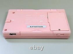 Nintendo Ds Lite Console Coral Rose Anglais Bon État Japon /testé Travail