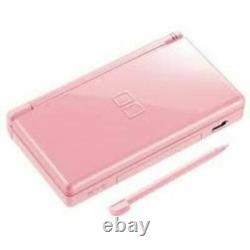 Nintendo Ds Lite (coral Pink) Authentique Réaménagé Avec Chargeur