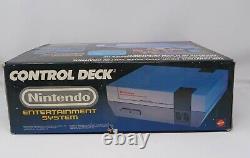 Nintendo Entertainment Système Deck De Contrôle En Boîte Testé En Bon État