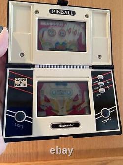 'Nintendo GAME And & WATCH Pinball Multi Screen 1983 Bonne Forme Fonctionne PB-59'