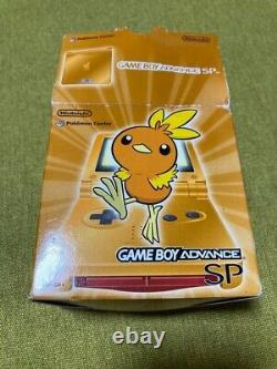 Nintendo Game Boy Advance GBA SP Édition Limitée Pokémon Torchic en bon état