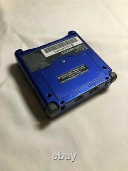 Nintendo Game Boy Advance Sp Cobalt Blue Avec Chargeur Utilisé Bon État