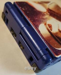 Nintendo Game Boy Advance Sp Cobalt Blue Bon État Ags-001 Star Wars Skin