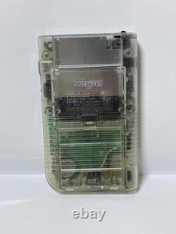 Nintendo Game Boy Dmg-01 Effacer Bon État Tested & Cleaned Rare Authentic