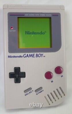 Nintendo Game Boy Launch Edition Testé / Travailler Extremement Bonne Condition