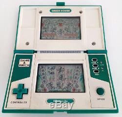 Nintendo Game Regarder Green House Gh-54. Instructions Boxed + De. Très Bonne Condition