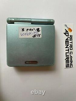 Nintendo Gameboy Advance Sp Ags-101 Pearl Blue Aus Utilisé Bon État #15