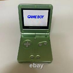 Nintendo Gameboy Advance Sp Ags-101 Pearl Green Bon État Aus Tested
