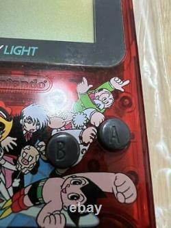 Nintendo Gameboy Light Osamu Tezuka Édition Spéciale Rouge Rare F/s Bon État