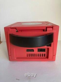 Nintendo Gamecube Console Char Limitée Console Rouge Seulement Très Bon État
