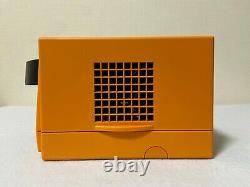 Nintendo Gamecube Orange Contrôleurs Console Chargeur Dol-001 Très Bon État