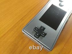 Nintendo Jeu Boy Micro Silver Système Bon État