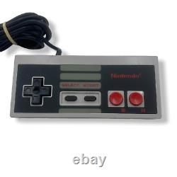 Nintendo Nes Console 2 Contrôleurs & Câbles Bon État Testé