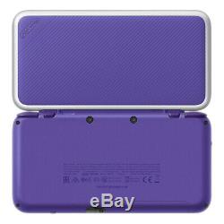 Nintendo New 2ds XL Violet Et Argent Système Portable Très Bon État