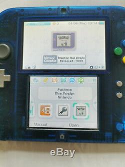 Nintendo Pokemon Blue Edition Spéciale Très Bon État Entièrement Caissonné